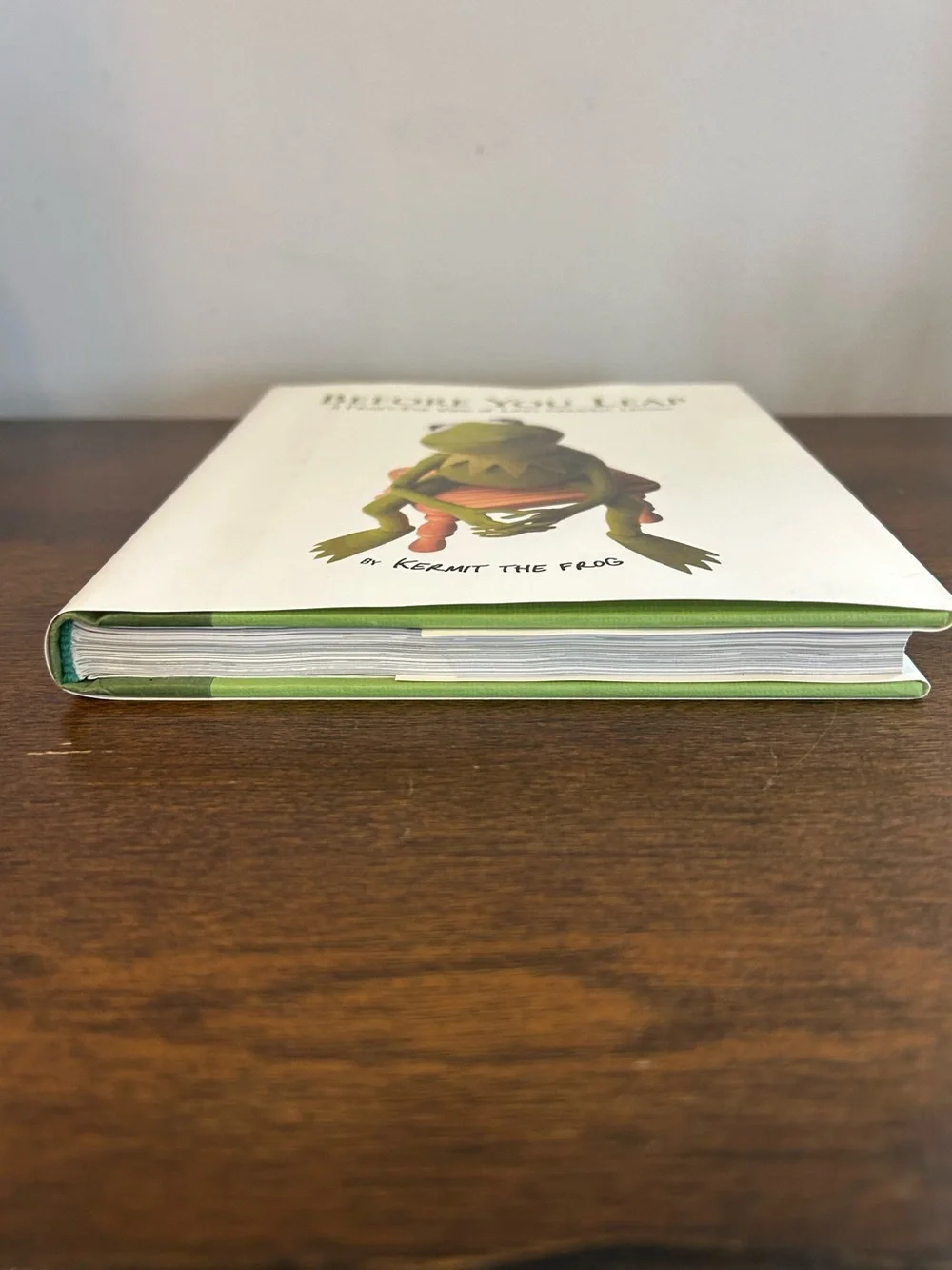 “Before You Leap: A Frog's-eye View of Life's Greatest Lessons” Kermit the Frog.